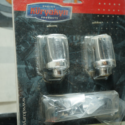 Kuryakyn 8816 Splined Adapter Mounts – Front – Honda VTX1800 C/F Models