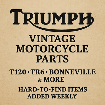 Vintage Triumph Motorcycle Parts – T120, TR6, Bonneville & More