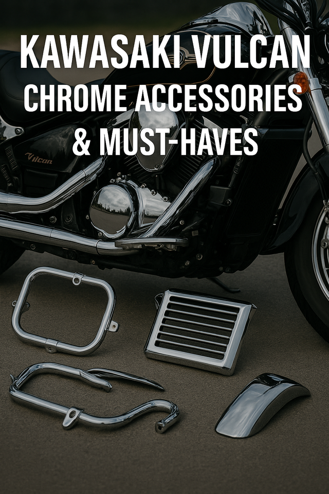 Kawasaki Vulcan Chrome Accessories & Must-Haves | Lifestyle Powersports
