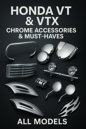 Honda VT & VTX Chrome Accessories & Must-Haves | LifeForLifestyle