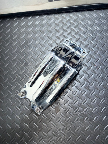 Harley Knucklehead Panhead Shovelhead Chrome Skid Plate OEM 24490-36 photo 1
