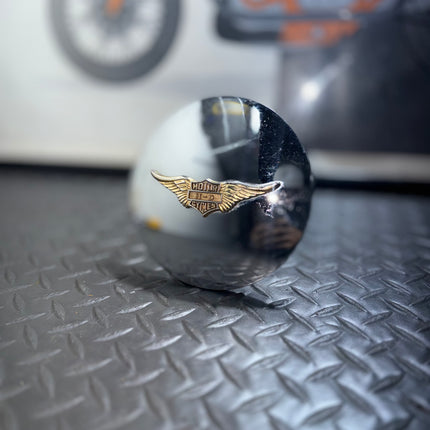 Vintage Harley Panhead Shovelhead Chrome Carburetor Air Cleaner Cover 2-Stud