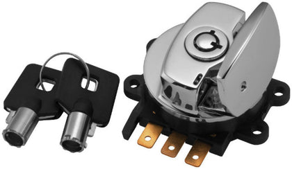 Mid USA 31-15010 Ignition Switch Harley Dyna Softail FLHR 93-13 Round Key photo 1