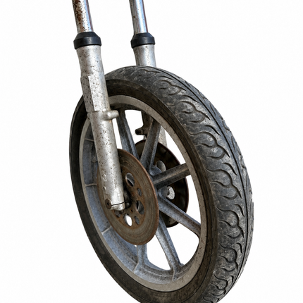 Harley FXS Low Rider 35mm Front End Fork Assembly Triple Tree Mag Wheel