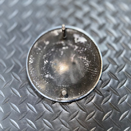 Vintage Harley Panhead Shovelhead Chrome Carburetor Air Cleaner Cover 2-Stud