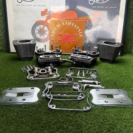 RevTech 100 Evolution Cylinder Heads Rocker Boxes Valves Cylinders Top End Kit