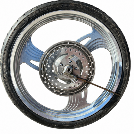 Integrity Machine Rare Vintage Custom Chopper Billet Wheel Rim Set 21x2.15 18x5.