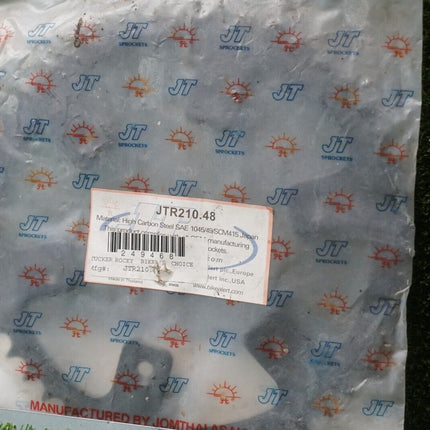 JT Sprockets JTR210.48SC 48-Tooth Self-Cleaning Steel Rear Sprocket for Honda CR250R