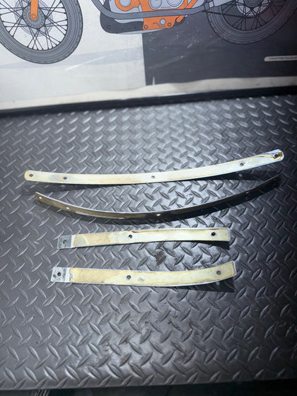 Harley Softail Chrome Windshield Trim 1997-2007 photo 4