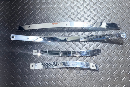 Harley Softail Chrome Windshield Trim 1997-2007 photo 2