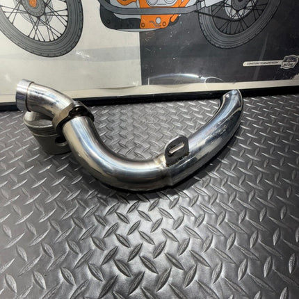 Harley Softail Rear Cylinder Short Exhaust | Chrome Twin Cam 2000–2017