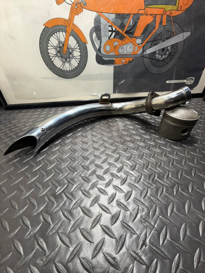 Harley Softail Rear Cylinder Short Exhaust | Chrome Twin Cam 2000–2017 photo 8