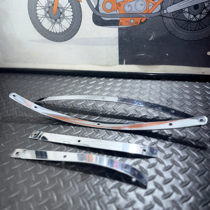 Harley Softail Chrome Windshield Trim 1997-2007