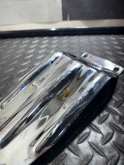 Harley Knucklehead Panhead Shovelhead Chrome Skid Plate OEM 24490-36 photo 3