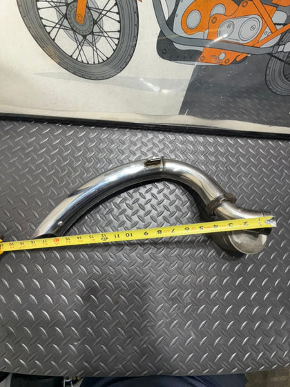 Harley Softail Rear Cylinder Short Exhaust | Chrome Twin Cam 2000–2017 photo 3