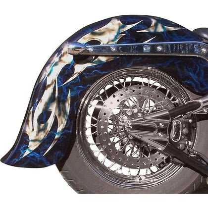 Sumax #8656 Custom Harley SOFTAIL Rear Street Sweeper Dragger Fender photo 7