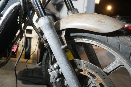 Custom Honda VT1100 Front & Rear Fender Set with Hardware – Complete Kit photo 8