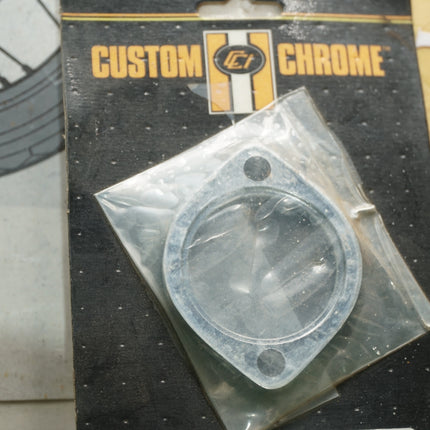 Custom Chrome 65320-83 Exhaust Flange Clamp Harley Evo Big Twin XL 1984-Up