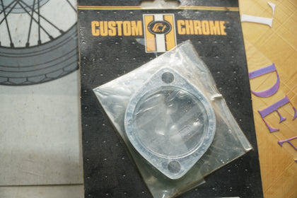 Custom Chrome 65320-83 Exhaust Flange Clamp Harley Evo Big Twin XL 1984-Up photo 4