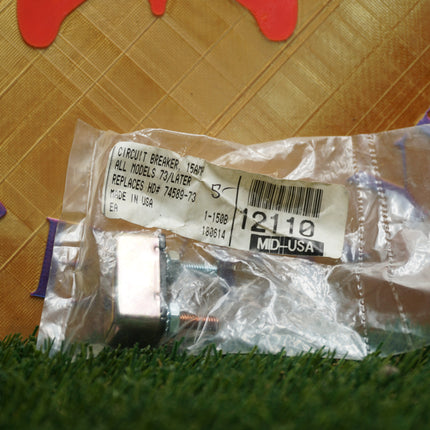15 Amp Circuit Breaker Harley Davidson Motorcycle Electrical USA Made