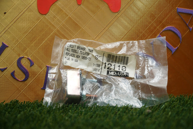 15 Amp Circuit Breaker Harley Davidson Motorcycle Electrical USA Made