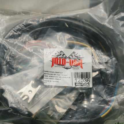 Handlebar Switch Wiring Harness Kit 48in Harley FL FX XL 73-81 V-Factor