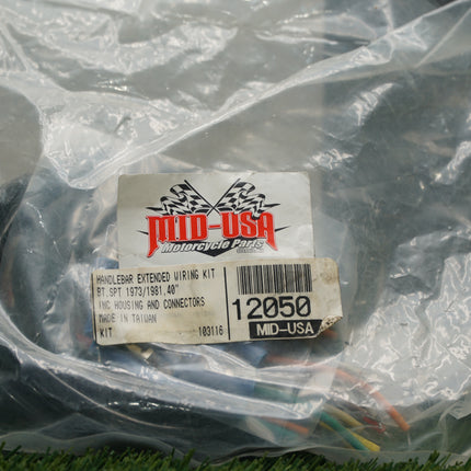 NOS Mid-USA 12050 Handlebar Wiring Kit 40in Harley Big Twin XL 73-81