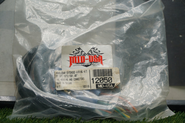 NOS Mid-USA 12050 Handlebar Wiring Kit 40in Harley Big Twin XL 73-81