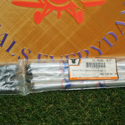 V-Twin 11-9535 Solid Pushrod Kit Harley Shovelhead Evo 1340 Set of 4