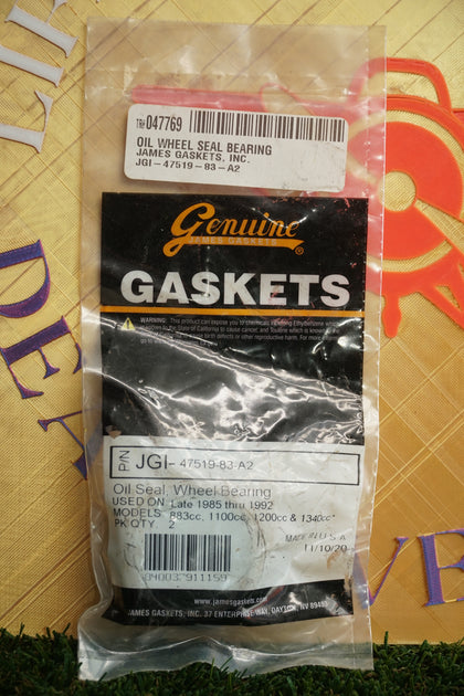 James Gaskets JGI-47519-83-A2 Wheel Bearing Seal Harley Big Twin XL 84-99 photo 2
