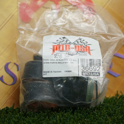 41mm Fork Seal & Bushing Kit Harley Davidson 1984-Up FL FX XL Models