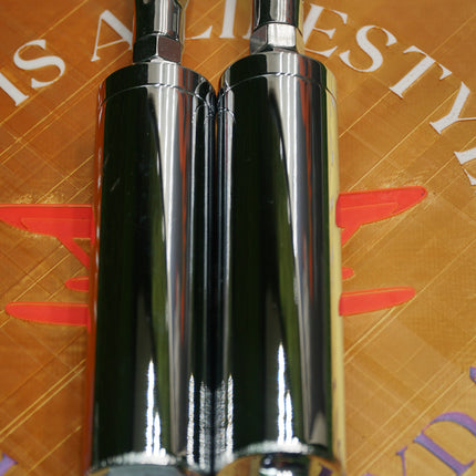 Harley Softail Narrow Body Chrome Shocks 84-99 Ultima Adj Pair 54508-89A