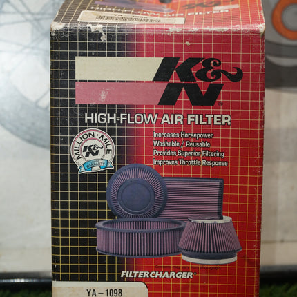 K&N YA-1098 Air Filter Yamaha YZF R1 1998-2001 High Performance Reusable