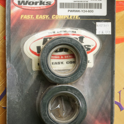 Yamaha Raptor 660 Rear Wheel Bearing Kit Swingarm 2001-2004 PWRWK-Y24