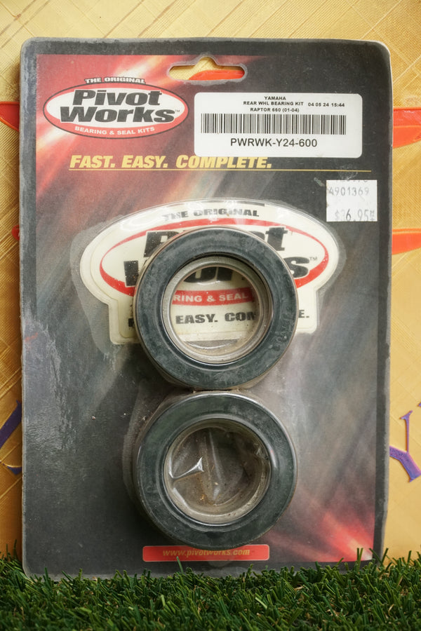 Yamaha Raptor 660 Rear Wheel Bearing Kit Swingarm 2001-2004 PWRWK-Y24