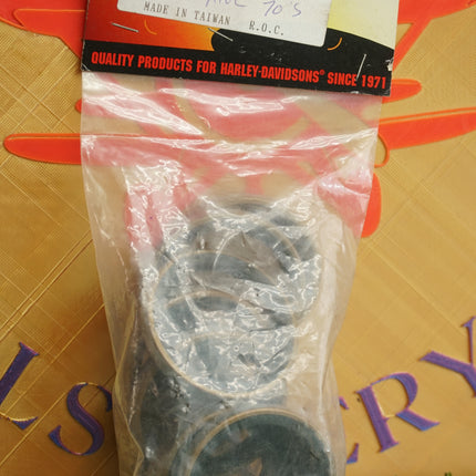 Bikers Choice 49-2493 Fork Leg Seals 10 Pack Harley FL 49-77 Repl 45852