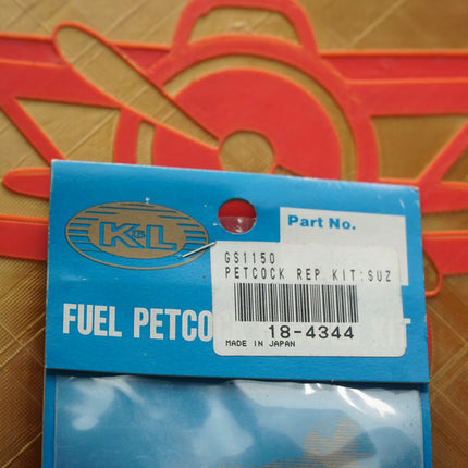 K&L Petcock Repair Rebuild Kit Suzuki gs1150 gs1100 gs1000 gs850 gs750 gs650 tap