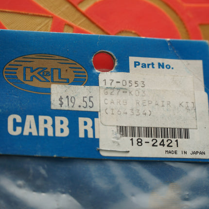 K&L Supply 18-2421 Carburetor Repair Kit Honda CB750K 1973-1975 - Made In Japan