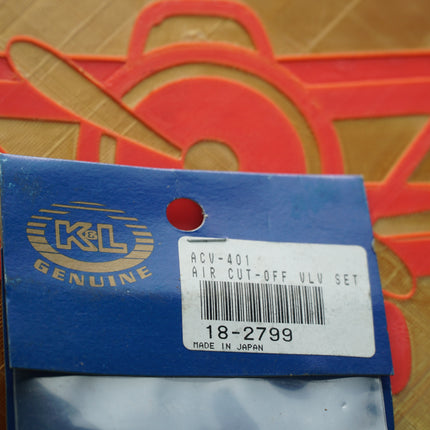 Air Cut Off Valve Rebuild Kit for Kawasaki KLX650C 93-96 K&L 18-2799