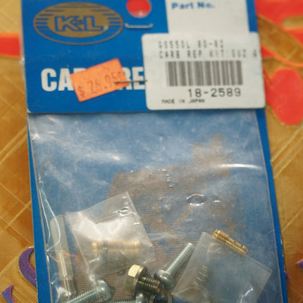 K&L 18-2589 Carb Rebuild Jet Kit Suzuki GS550 E L M T 1980-1982 Pro Jet