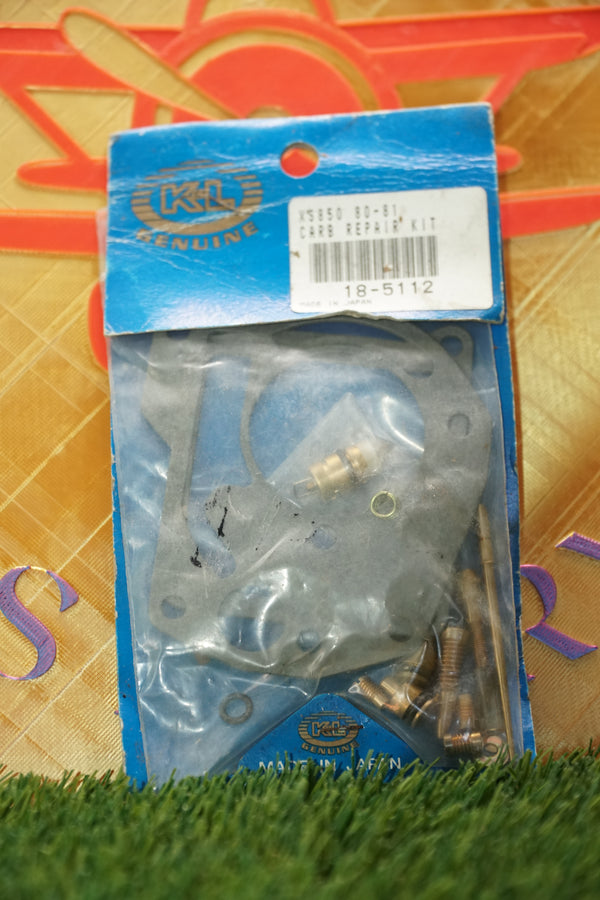 K&L 18-5112 Carb Rebuild Kit Yamaha XS850 XS850L XS850S 1980-1981