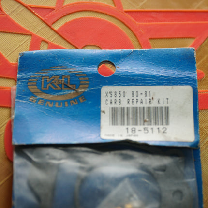 K&L 18-5112 Carb Rebuild Kit Yamaha XS850 XS850L XS850S 1980-1981