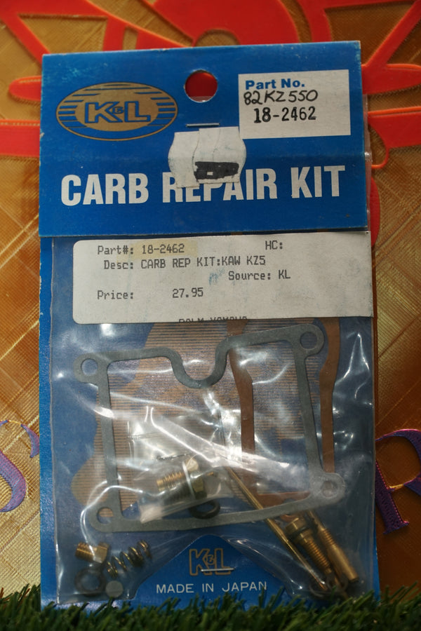 2x carb kits Kawasaki 80-82 KZ550 80-83 KZ550 LTD 81 KZ550 GPz Carb kit 18-2462
