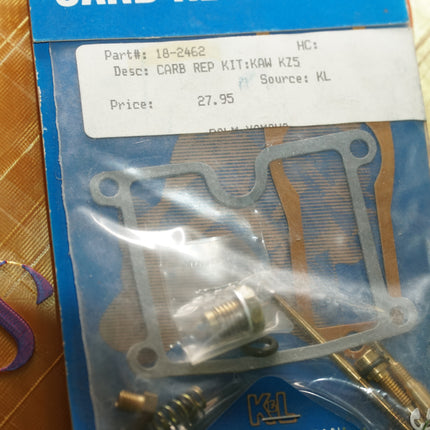 2x carb kits Kawasaki 80-82 KZ550 80-83 KZ550 LTD 81 KZ550 GPz Carb kit 18-2462