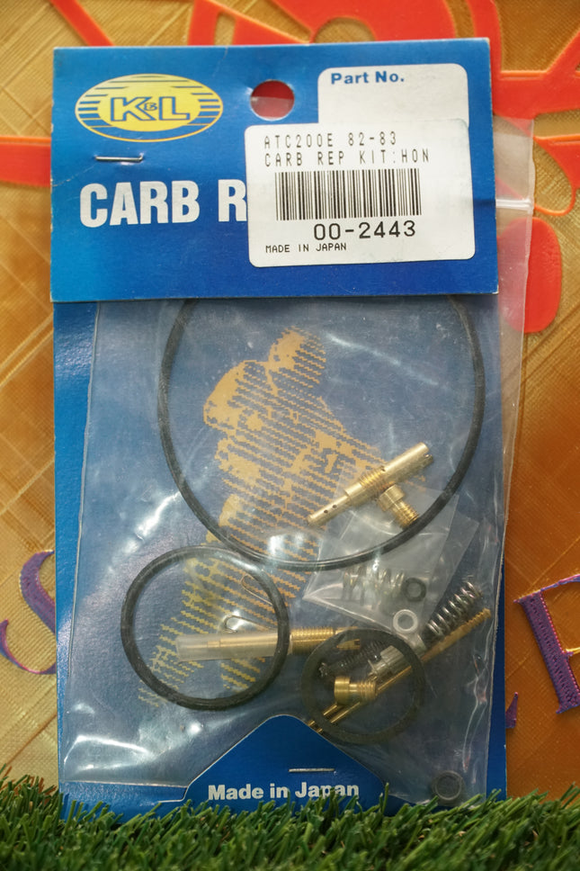 K&L Carburetor Carb Kit Honda 82-84 ATC200 ATC 200E 200M 200 E M 00-2443