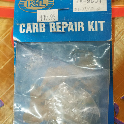 2x K&L Carburetor Rebuild Repair kits 1981-83 Suzuki gs650 gs650g gs 650 katana