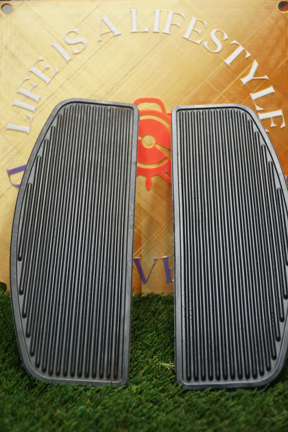 Used Genuine Harley Nostalgic Footboard Kit 50187-96 Touring Softail OEM photo 3