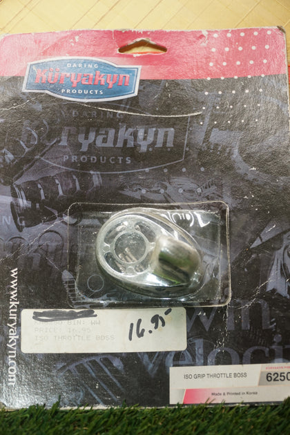 Kuryakyn ISO Throttle Boss 6250 Universal Motorcycle Throttle Assist Chrome photo 1