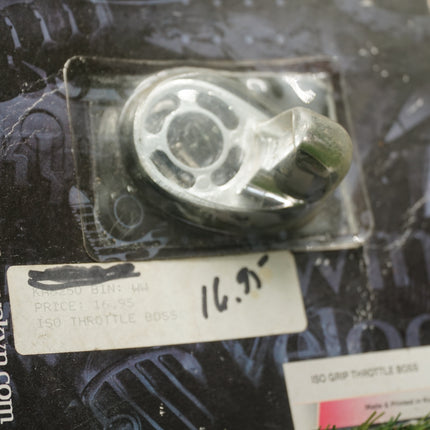 Kuryakyn ISO Throttle Boss 6250 Universal Motorcycle Throttle Assist Chrome