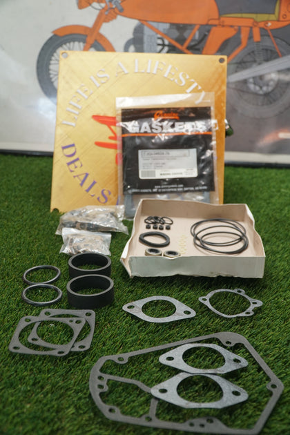 James Gasket Shovelhead Top End Kit JGI-17034-66 + Trans Gaskets Partial photo 1